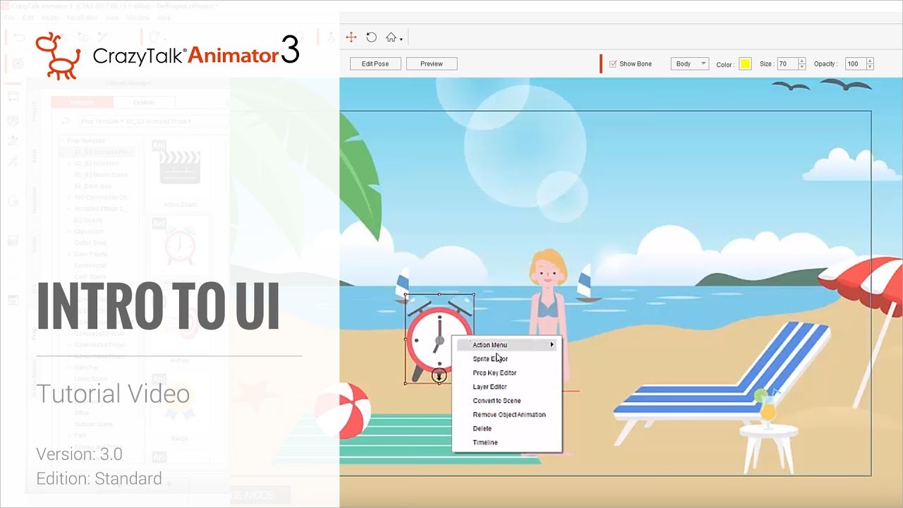 Cartoon Animator 4 Tutorial Intro To Ui Youtube
