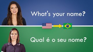 Portuguese Conversation for Beginners | BR Portuguese