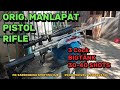 3 cock, full stainle Big tank 30-40 per refill ORIG MANLAPAT PISTOL RIFLE