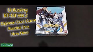 Digimon Card Game BT08 New Heroes Unboxing デジモンカードゲームブースター ニューヒーロー  Vol 2