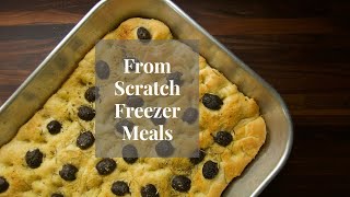 Simple From Scratch Freezer Meals