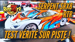 TEST ! Serpent SRX8 GT RTR sur piste (français)