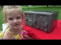 shortwave girl demo national nc 88 tube receiver classic ham radio