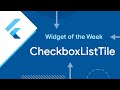 CheckboxListTile (Flutter Widget of the Week)