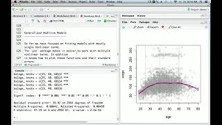 Statistical Learning: 7.R.2 Splines and GAMs