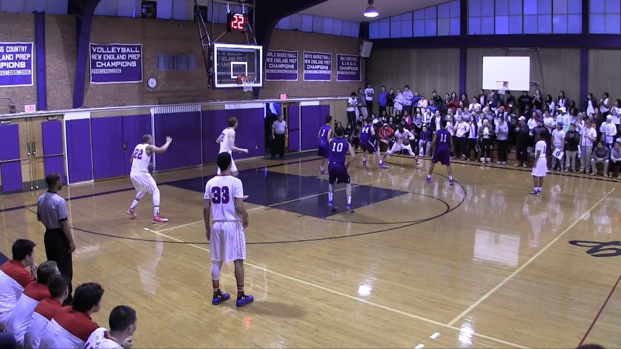 Cushing Academy -Varsity Boys Basketball Vs. Wilbraham & Monson - YouTube