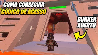 Como conseguir o código de acesso do Bunker no Lego Fortnite Star Wars