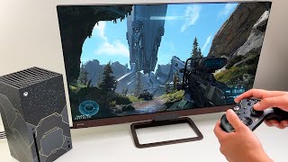 Halo Infinite Limited Edition Xbox Series X Console - Unboxing and Gameplay