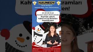 AYDER KARDAN ADAM FESTİVALİNDE İKRAMLAR HAUNEDY’DEN