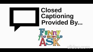 Funny You Should Ask Closed Captioning/Promotional Consideration Message (Season 9)