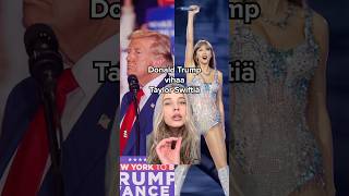 Taas uus esimerkki Taylor Swiftin vaikutusvallasta! #ylex #taylorswift #billieeilish #donaldtrump