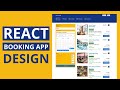 React Booking | Reservation App UI Design for Beginners