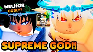 MELHOR GODLY?? MINHA JORNADA ATRÁS DO NOVO GODLY JIN MORI NA NOVA UPDATE DO ANIME LAST STAND!!