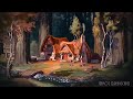 Cottagecore: Vintage Autumn Oldies playing in another room - A wonderful day in a Cozy Cottage ASMR