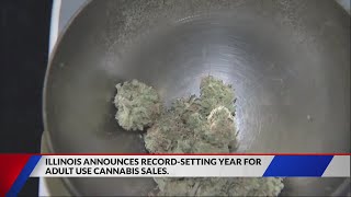 Illinois cannabis sales reach new heights, with 131% increase from 2020