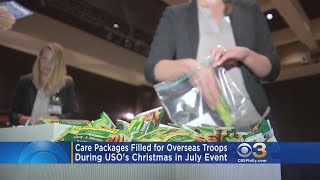 Christmas In July: Care Packages Being Filled For Troops Overseas