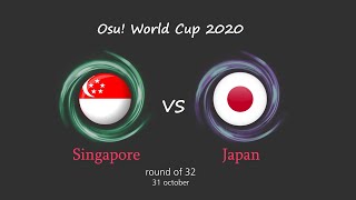 osu! World Cup 2020 Round of 32 | Singapore vs Japan