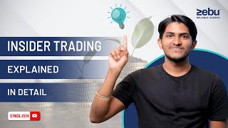 What is Insider Trading? | Zebu