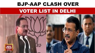 Delhi Elections: BJP Counters AAP's Voter List Tampering Claims With Affidavit | India Today News