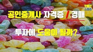 공인중개사 자격증 / 경매는 과연 부동산투자에 도움이 될 것 인가?