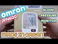 OMRON JPN600 (MADE IN JAPAN) BLOOD PRESSURE MONITOR UNBOXING AND DEMO