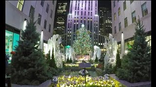 4K NEW Christmas in New York City NYC - 2017