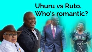 watch this and choose who's more romantic to their wife|| Uhuru vs Ruto
