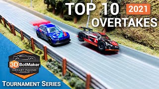 Top 10 Overtakes of 2021 Diecast Racing Tournament Series