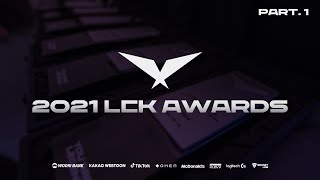 [ENG Sub] [2021 LCK AWARDS Pt.1] Sponsor Special, Player of the Year