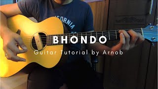 Bhondo by Oblique - Guitar Tutorial