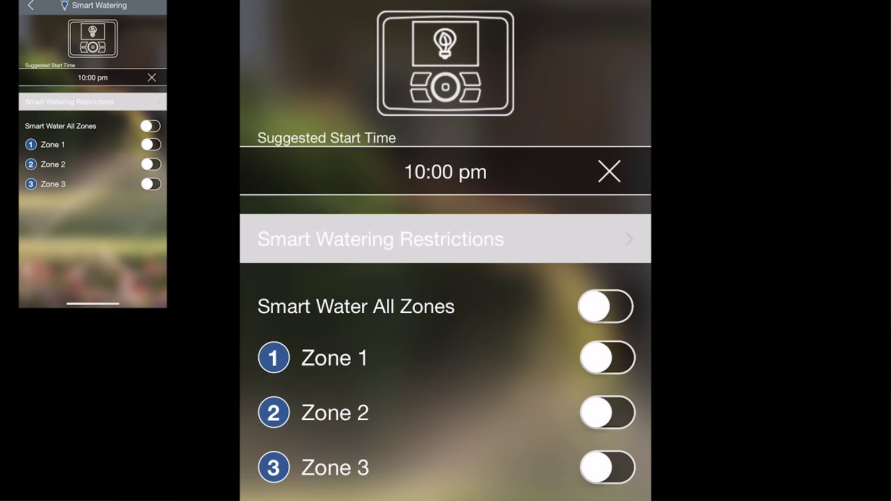 B-hyve Pro - Setting Smart Watering Restrictions - YouTube