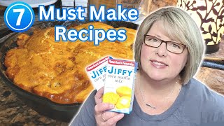 7 Easy JIFFY Corn Muffin Mix Recipes You've GOTTA TRY! | Quick and Tasty Recipes With JIFFY Mix!