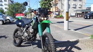 ★KLX250ES　カスタム　E/G300cc（292cc）始動走行チェック動画　★