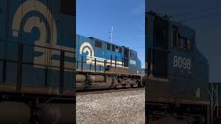 NS Conrail Heritage Unit #trains #railfan #railfans #ns #shorts #railfanning #train #DPU #Conrail