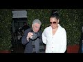 Robert De Niro And Tiffany Chen Step Out for Some Italian Food in Santa Monica!