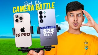 iPhone 16 Pro Vs Samsung S25 Ultra CAMERA TEST COMPARISON 📸