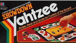 Ep. 127: Showdown Yahtzee Board Game Review (Milton Bradley 1991) + How To Play