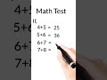 Math test#shorts#youtubeshorts#puzzle