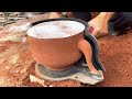 💡Cast a kettle with more than 1000 degrees of copper water| Metal casting