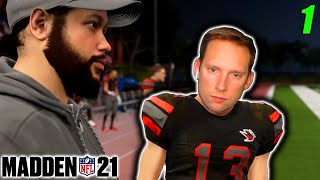 RISE TO FAME MADDEN 21 HIGH SCHOOL FACE OF THE FRANCHISE | Ep.1