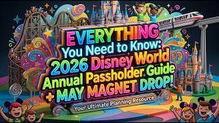 EVERYTHING You Need to Know: 2026 Disney World Annual Passholder Guide + MAY MAGNET DROP! 🎢✨