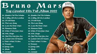 Bruno Mars Greatest Hits Full Album 2022 NO ADS 💝 - Top 30 Best Songs of Bruno Mars  💝💝