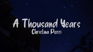 A Thousand Years - Christina Perri (Lirik) | geometricstudio