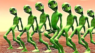 Funny Alien Dance Green Alien Dance Dame Tu Cosita Alien Dance Funny Alien dance song