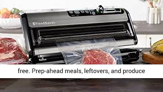 AMAZON MUST HAVES! FoodSaver FM5200 2-in-1 Automatic Vacuum Sealer Machine with Express Bag Maker