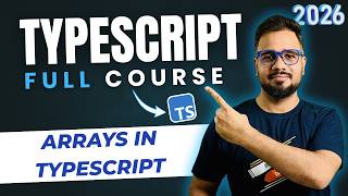 TypeScript Tutorial #16 - What are Arrays in TypeScript?