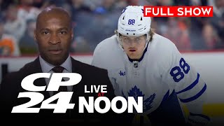 William Nylander practices with team at morning skate | CP24 Live at Noon for Apr. 24, 2024