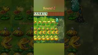 Sun flower plants family vs Fusion Zombies. PVZ FUSION HARD CHALLENGE#pvzchallenge #mobilegame #pvzg