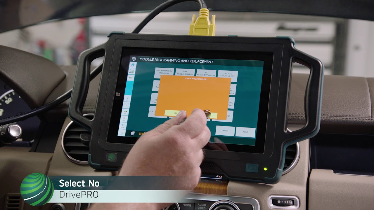 Land Rover Lr4 Suspension Control Module Programming Using Drivepro