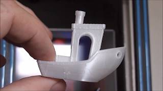 3d Benchy quality test from the creality cr10s